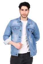 Dor Men's Denim Jacket | Blue - Image 2