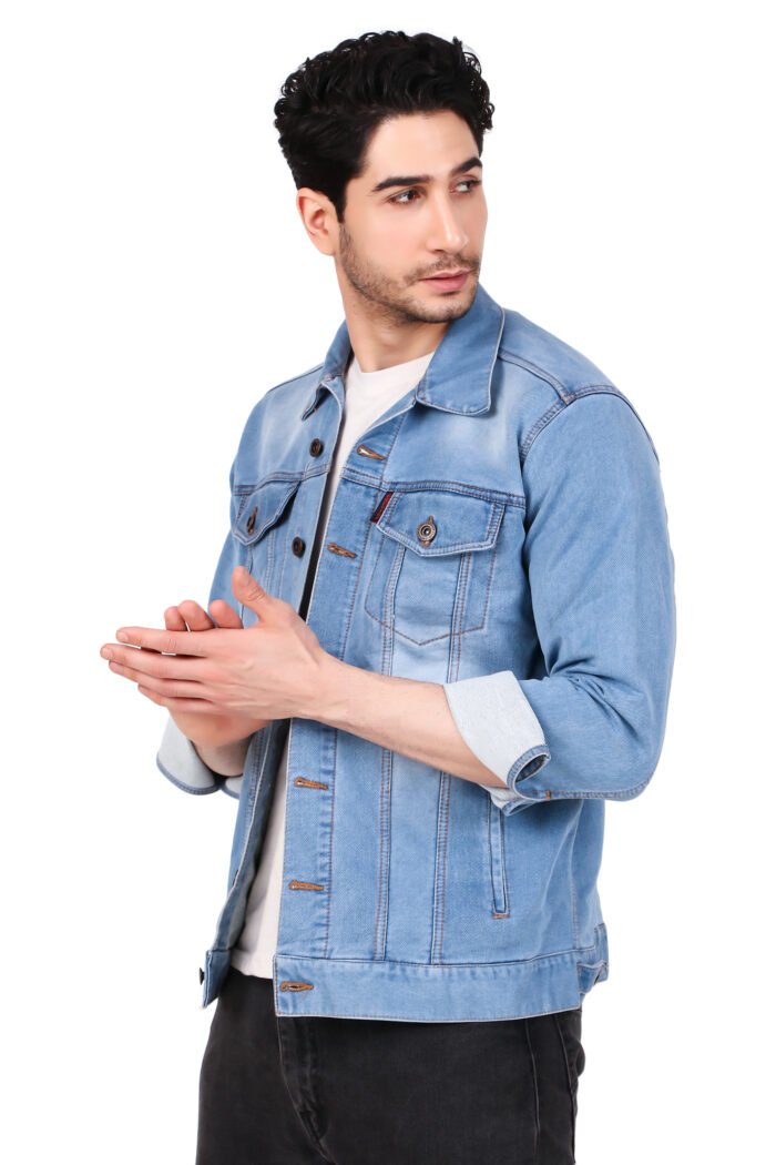 denim jacket blue
