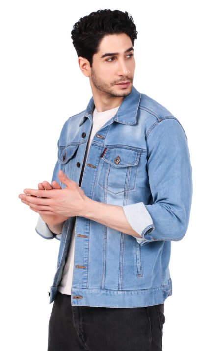 denim jacket blue