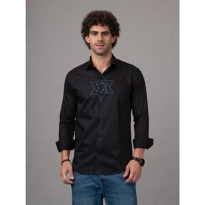 dor casual hand embroidered shirt