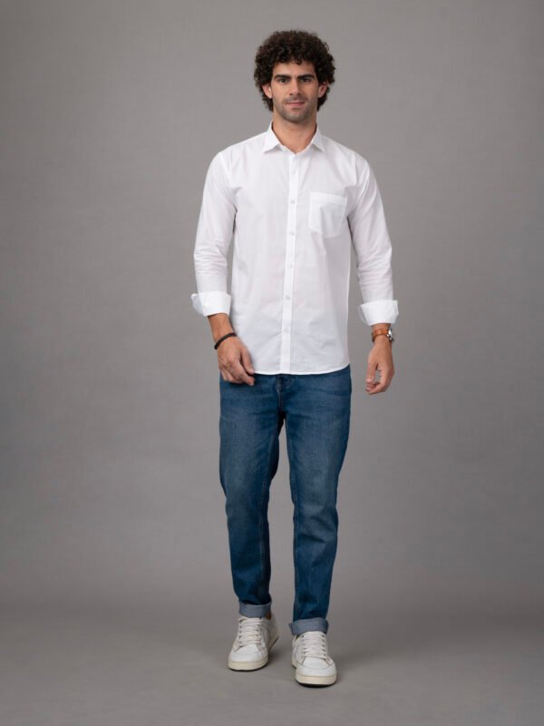 slim fit cotton shirt