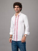 vertical stripe shirt