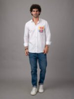 Dor Casual hand painted shirt- Lotus - Image 4