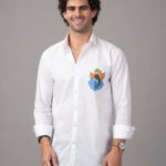 Dor Casual hand painted shirt-Lord Ganesha