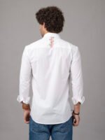 Dor Casual hand embroidered shirt-line and leaf - Image 5