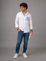 Dor Casual hand painted shirt-Buddha - Image 4