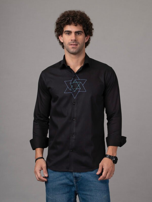 hand embroidered shirt