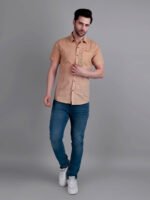 Embroidered Half Shirt