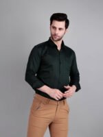 solid semi formal shirt