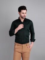 solid semi formal shirt