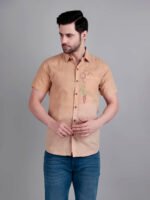 Embroidered Half Shirt