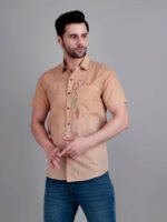 Embroidered Half Shirt