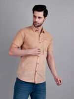 Embroidered Half Shirt