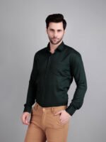 solid semi formal shirt