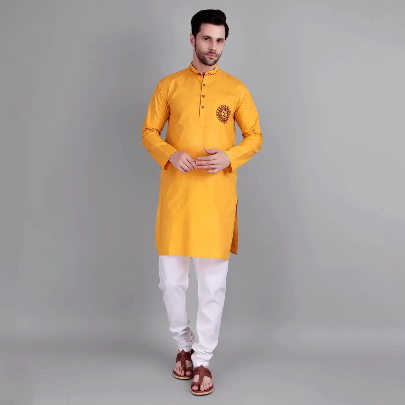 hand painted kurta