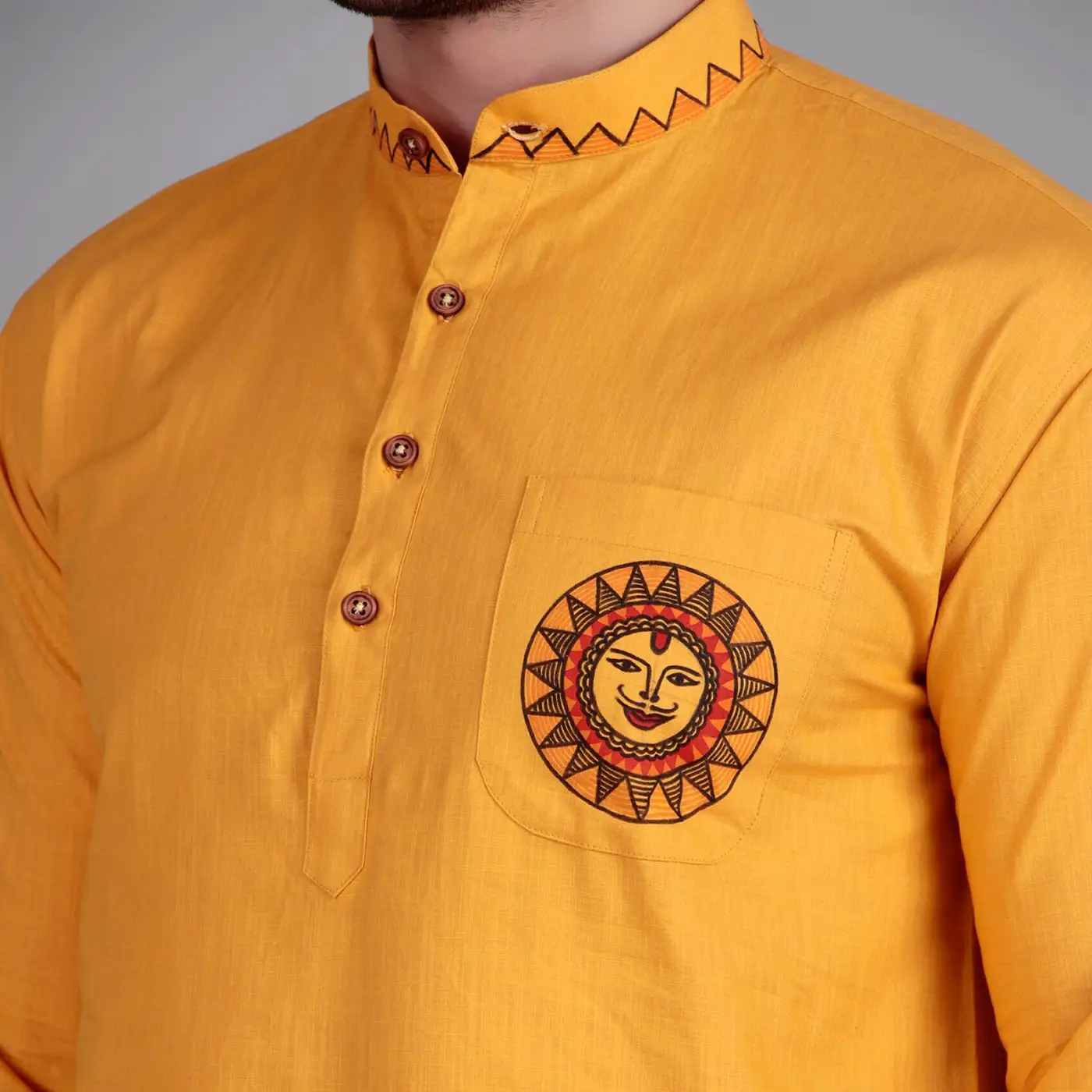 hand painted kurta