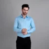 Sky Blue Semi Formal Shirt