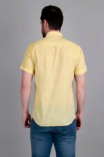 Dor Casual Half Shirt-Yellow - Image 7