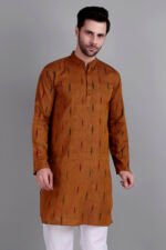 handloom ikkat kurta