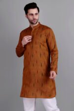 Dor Handloom Ikkat Kurta - Image 6