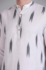 Dor Handloom Ikkat Kurta - Image 5