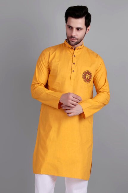 hand painted kurta