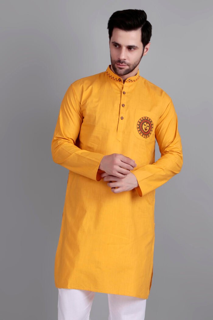 hand painted kurta