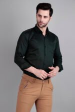 solid semi formal shirt