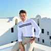 dor modern white cotton shirt