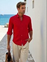 Satin Printed Shirt