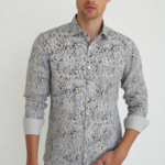 Emperor Premium Printed Shirt Beige