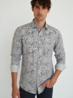 Emperor Premium Printed Shirt Beige