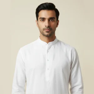 Dor White Kurta (Anant) – Premium Cotton Ethnic Wear