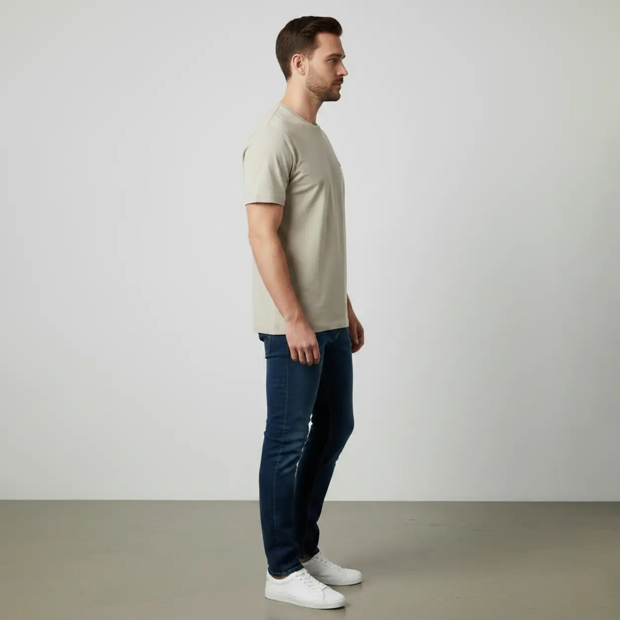 Dor Basic Tee Beige
