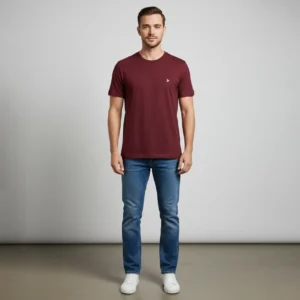 Dor Basic Tee Maroon