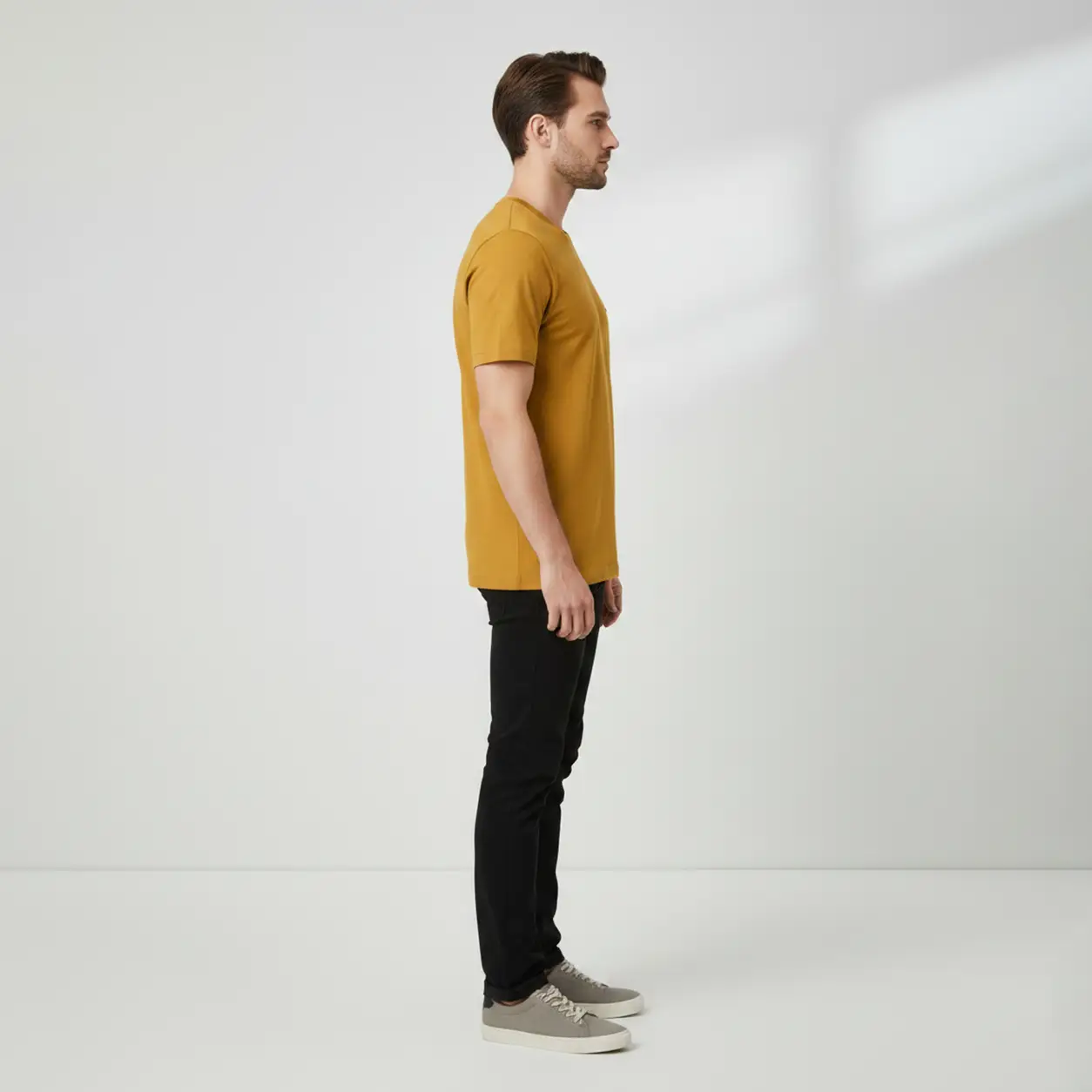 Dor Basic Tee - Yellow
