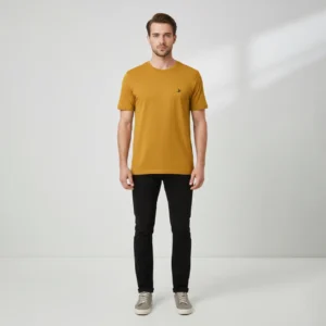 Dor Basic Tee - Yellow