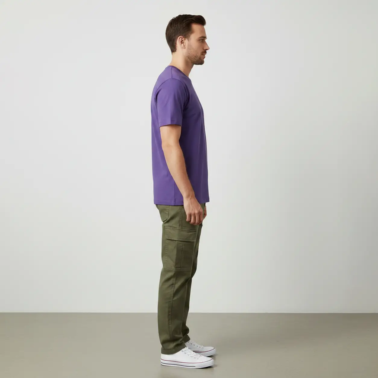 Dor Basic Tee - Lavender - Image 3